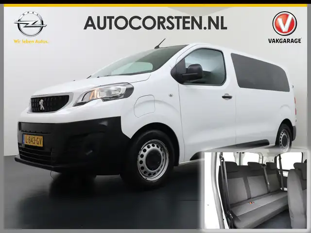 Opel Vivaro-e Peugeot EV 50kWh 9-Persoons Airco Navi* Apple Carp