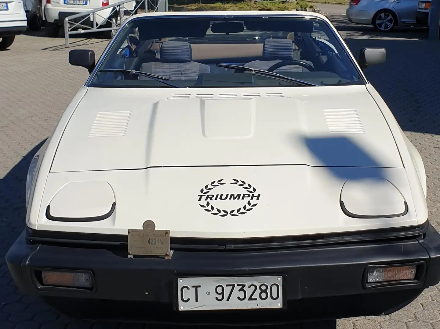 Triumph TR7 Convertibile Weiß - 2