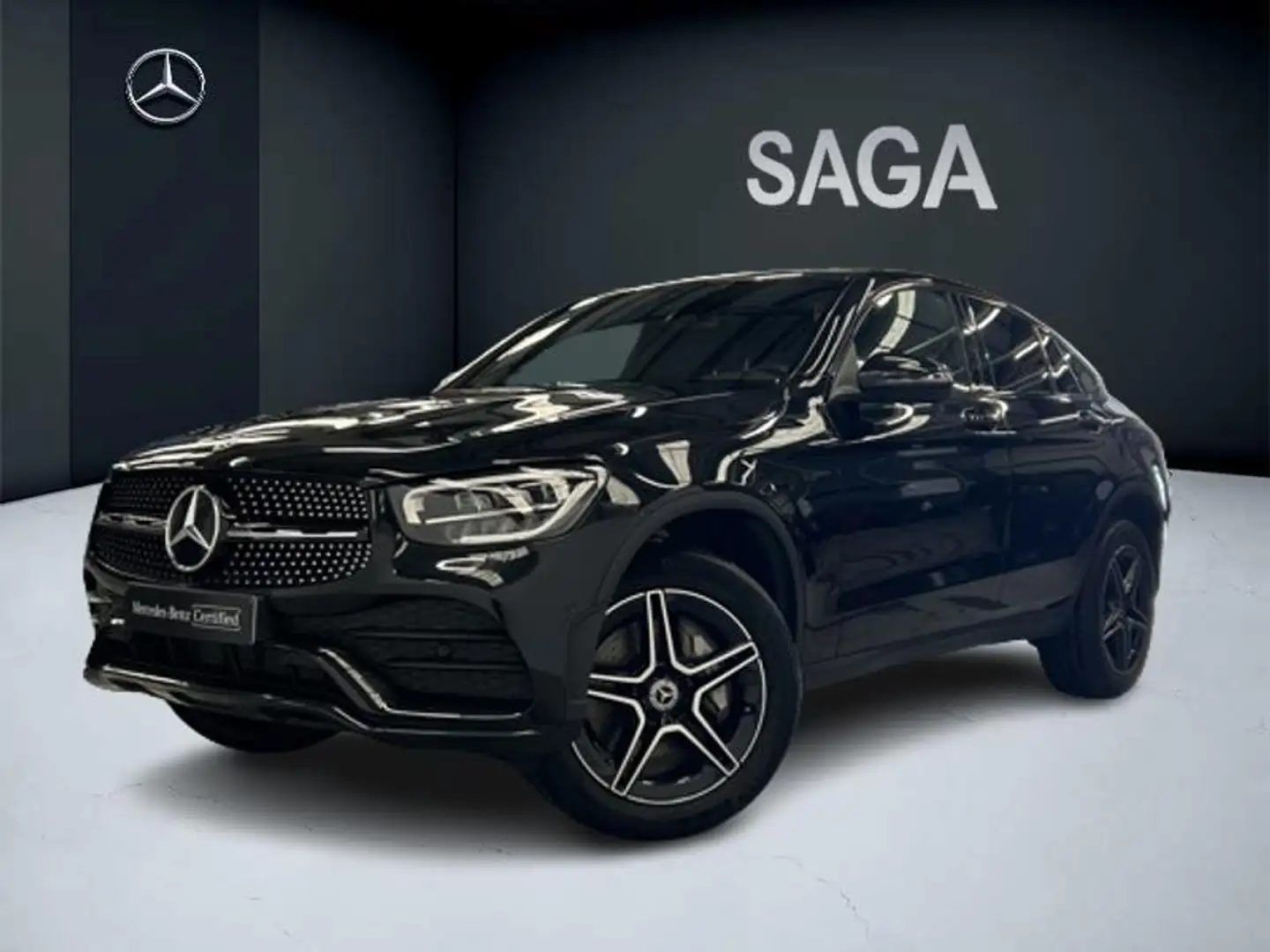 Mercedes-Benz GLC 300 de 4MATIC Coupé AMG Line Noir - 1