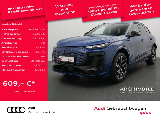 Audi Q6 e-tron ACC NAVI B&O HUD PANO LEDER LUFT 360°