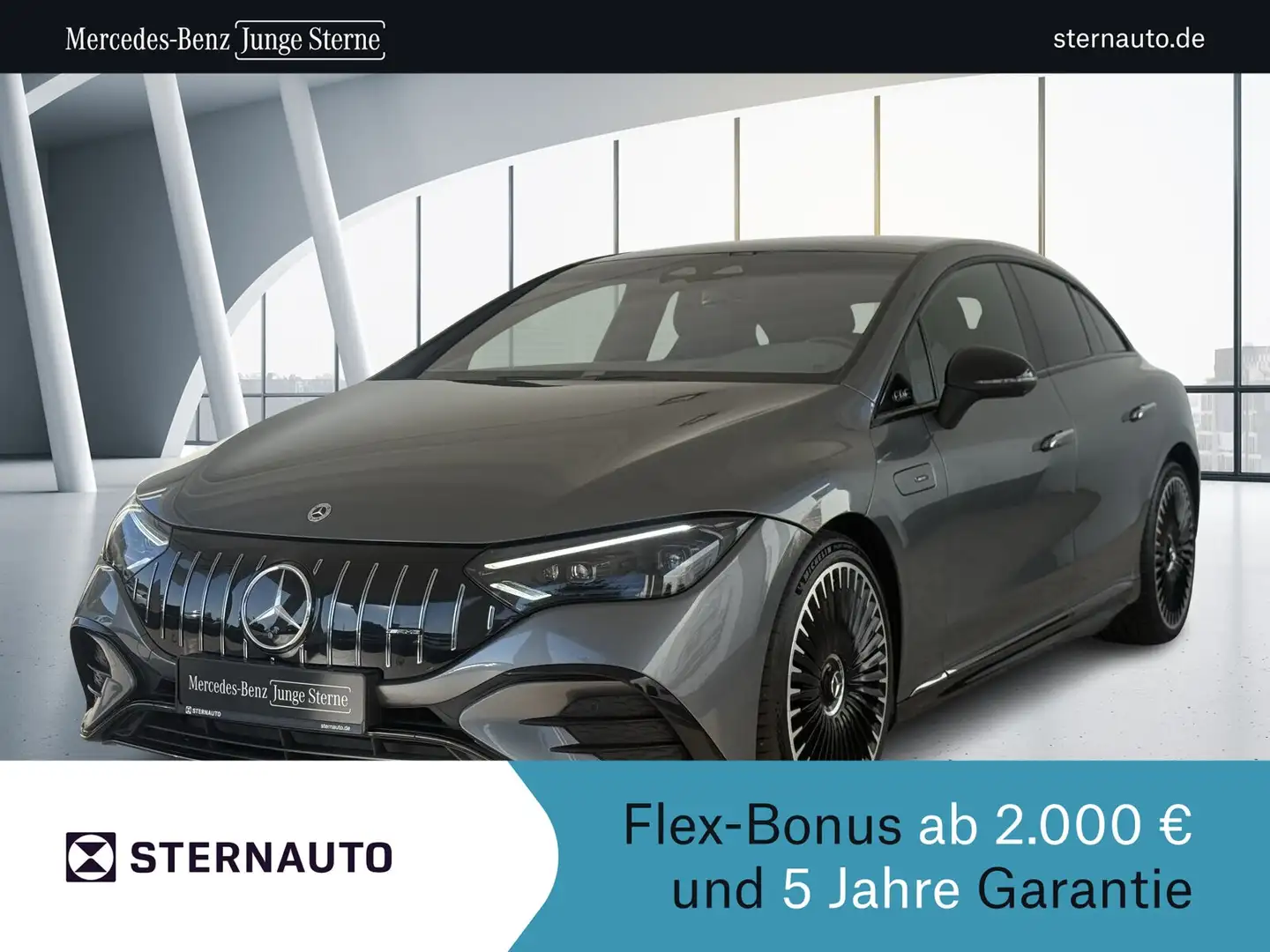 Mercedes-Benz EQE 53 EQE 53 AMG 4M+ Pano-Dach/Distronic/Kamera/Memory Grau - 1