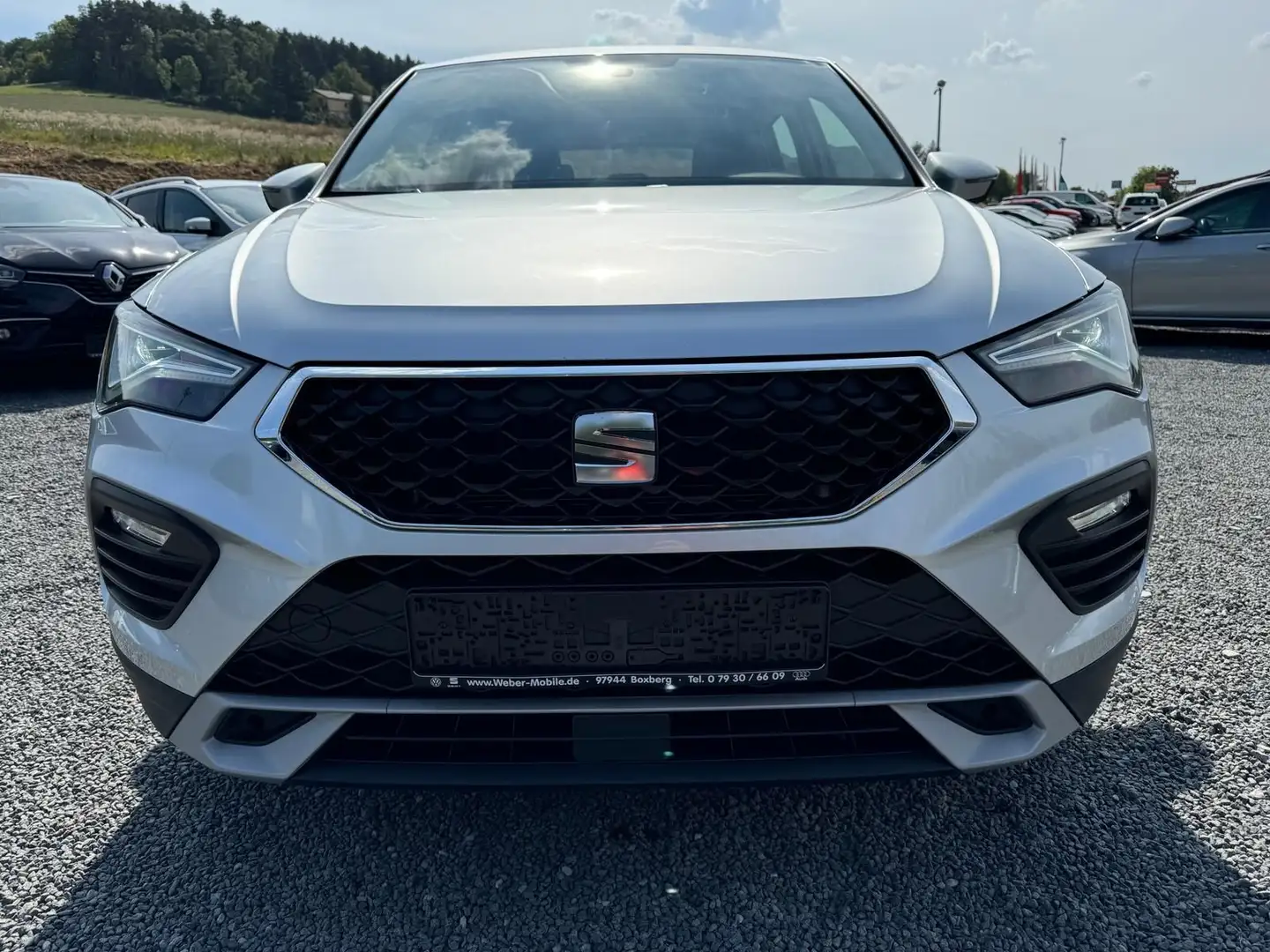 SEAT Ateca 1.5 TSI *STYLE*PDC*SHZ*NAVI*LED*FRONT-ASSI Argent - 2