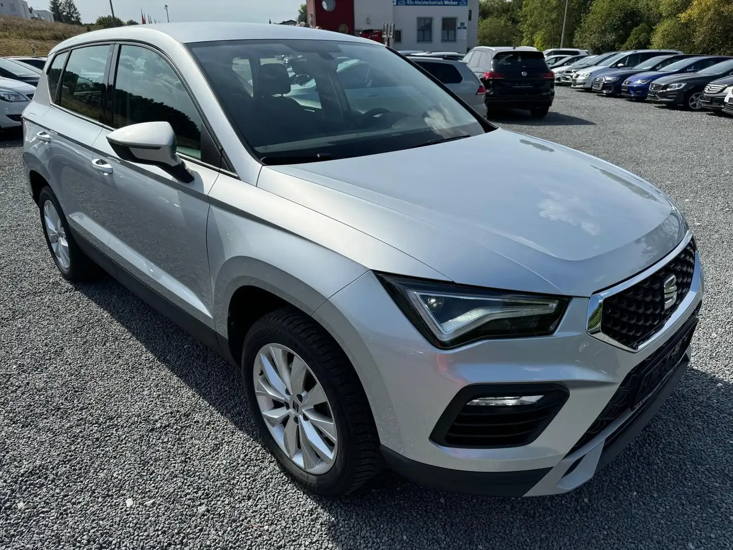 SEAT Ateca 1.5 TSI *STYLE*PDC*SHZ*NAVI*LED*FRONT-ASSI Argent - 1
