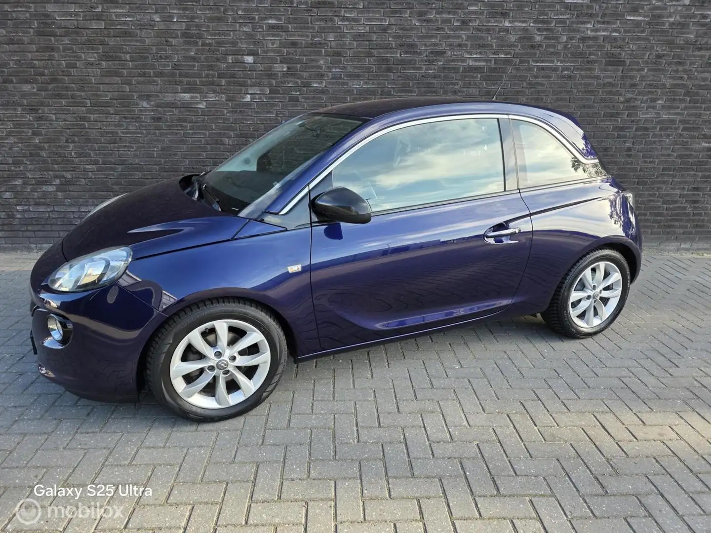 Opel Adam 1.4 Jam|Airc|Fietsendrager|Sterrenhemel|MF|Cruise Blauw - 1