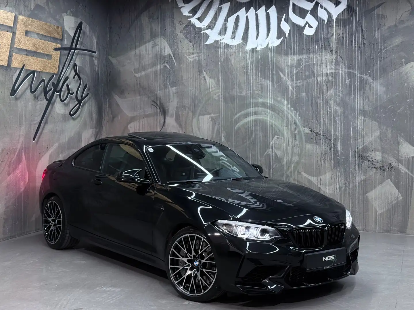 BMW M2 Competition DKG SCHIEBEDACH H/K M-SPORTSITZE Schwarz - 2