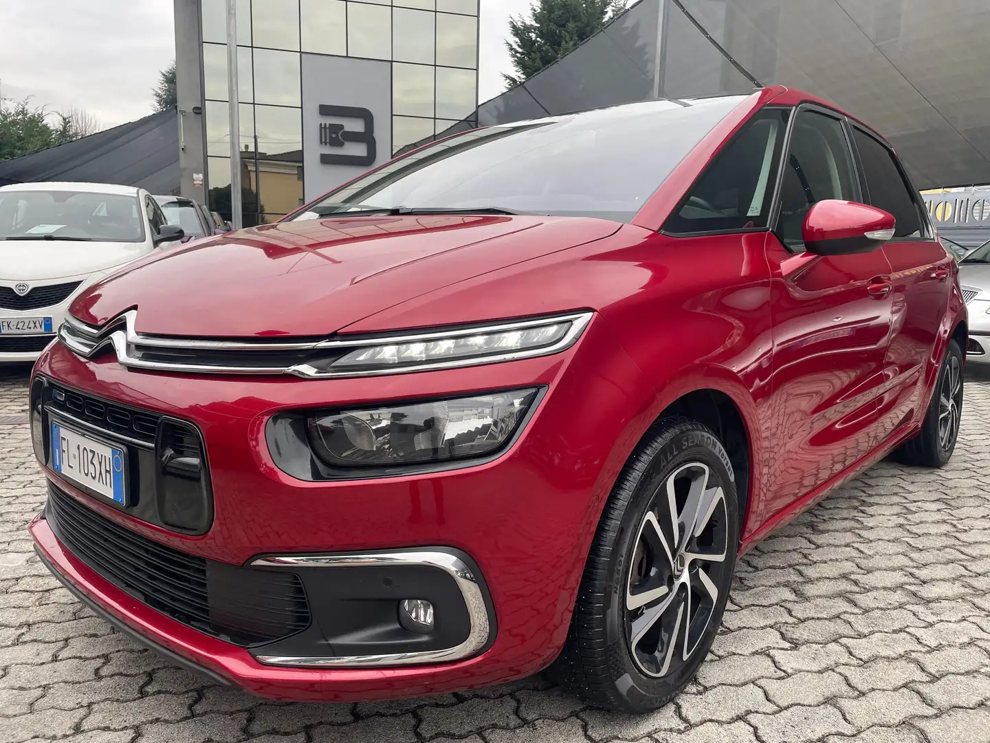Citroen C4 Picasso C4 Picasso 1.2 puretech Shine CINGHIA NUOVA !!! Red - 1