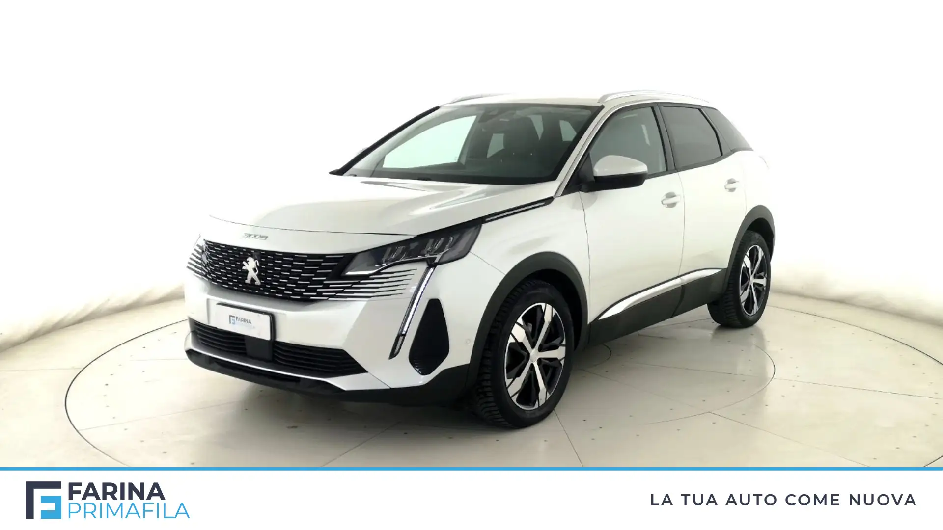 Peugeot 3008 BlueHDi 130 S&S EAT8 Allure Pack Blanc - 1