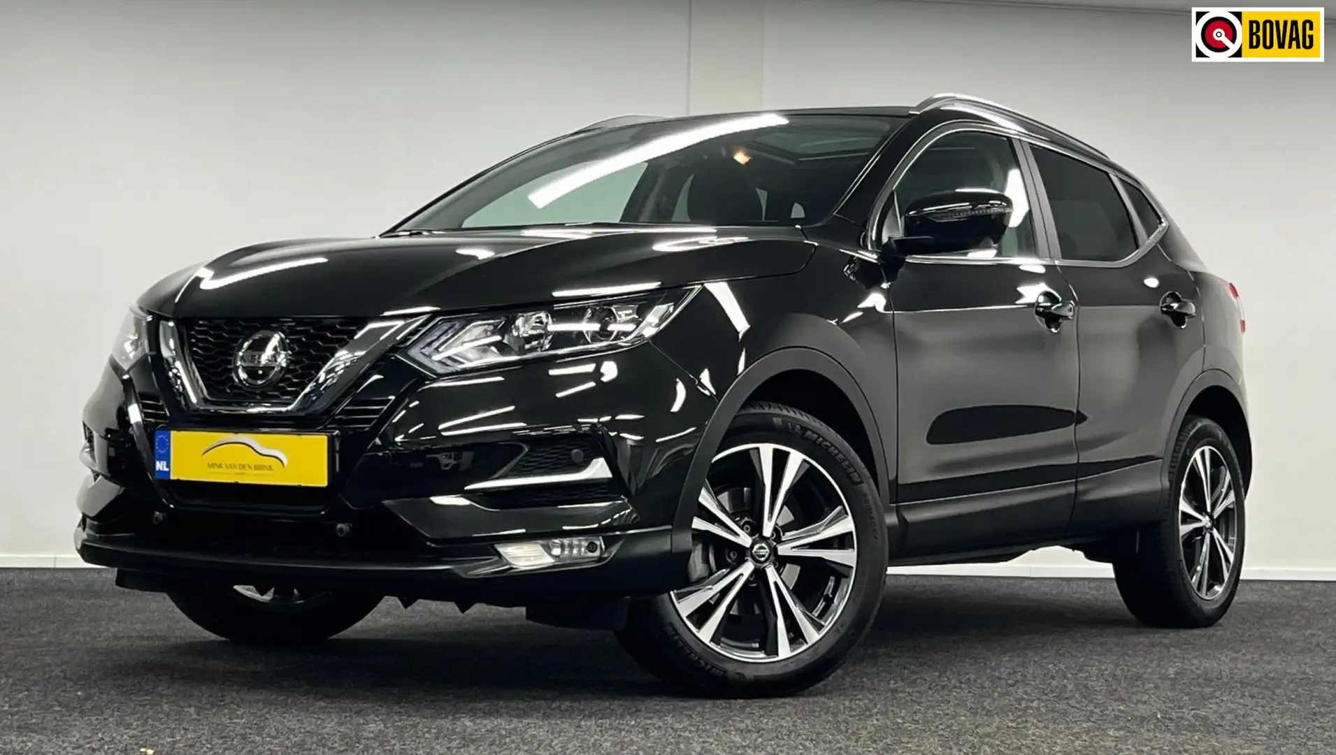 Nissan Qashqai 1.3 DIG-T N-Connecta*DealerOh*Panodak*Camera*Navi* Noir - 1