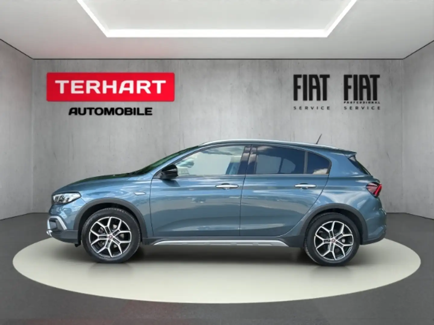 Fiat Tipo Cross 1.0 EU6d/AHK/LED/Navi/Rückfahrkamera/Tempoma Blau - 2