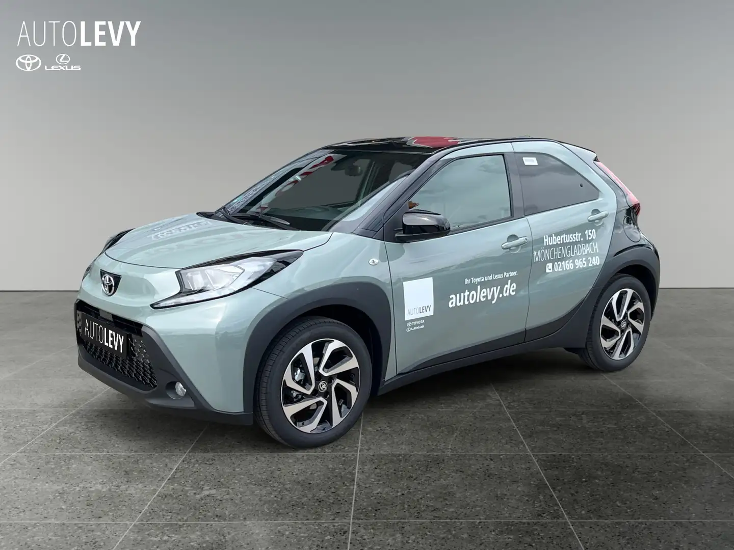 Toyota Aygo X 1.0 l Teamplayer CVT CarPlay+Kamera+ACC Grün - 2