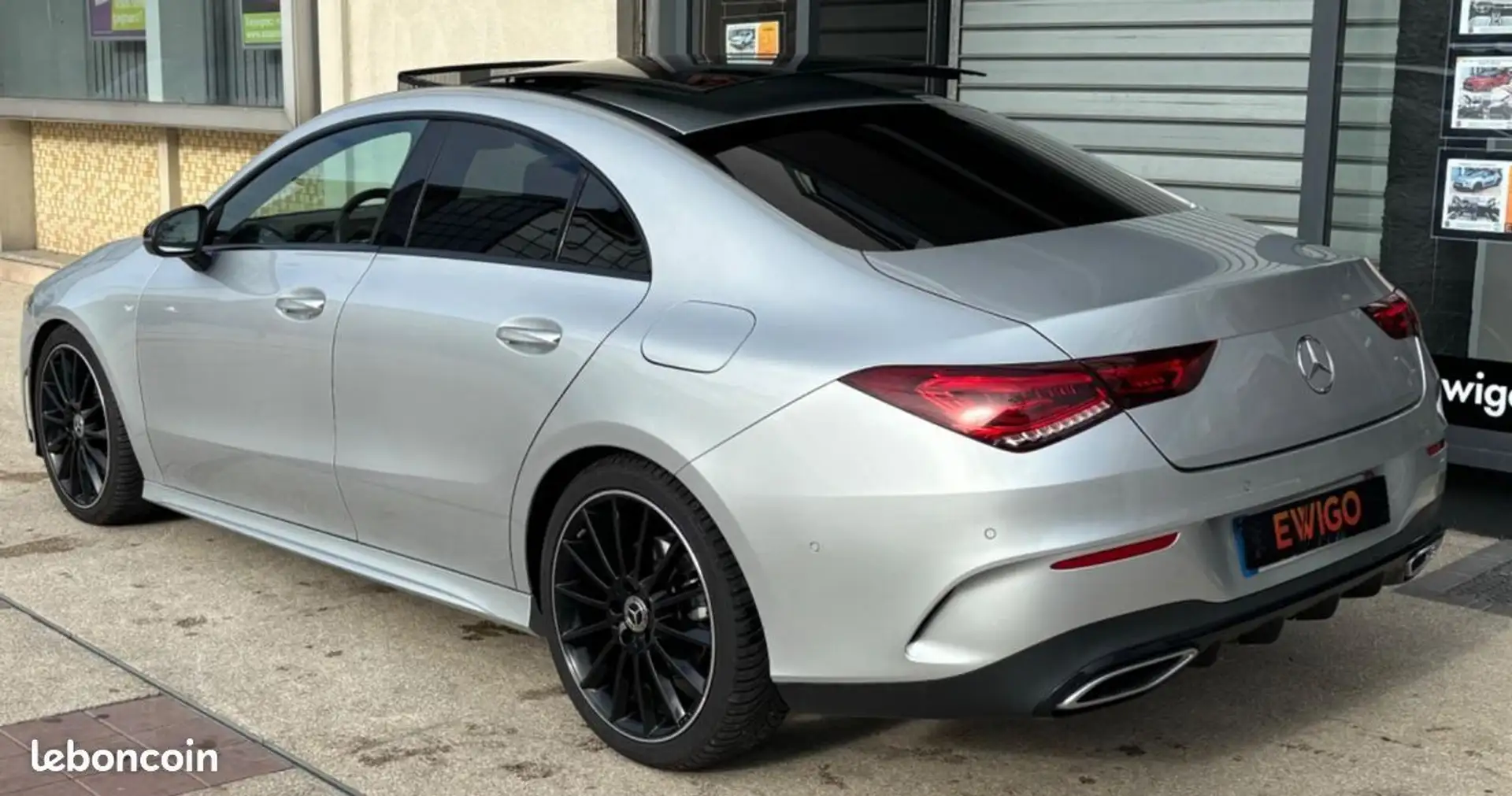 Mercedes-Benz CLA 200 Classe Mercedes 1.3 200 165CH AMG LINE 7G-DCT BVA TOIT OUVRANT SIEGES ELEC-CHAUFFANT LED AM... Grigio - 2