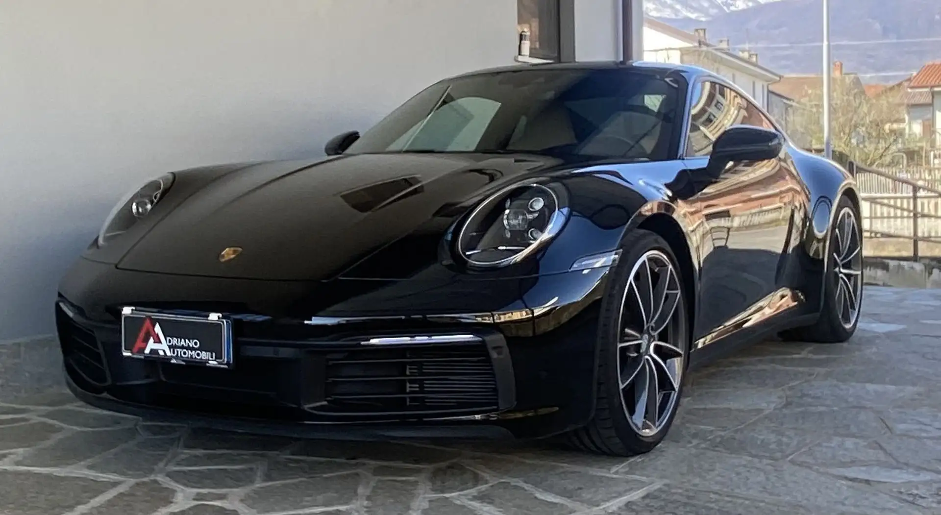 Porsche 992 Carrera 4 Tetto apribile Noir - 1