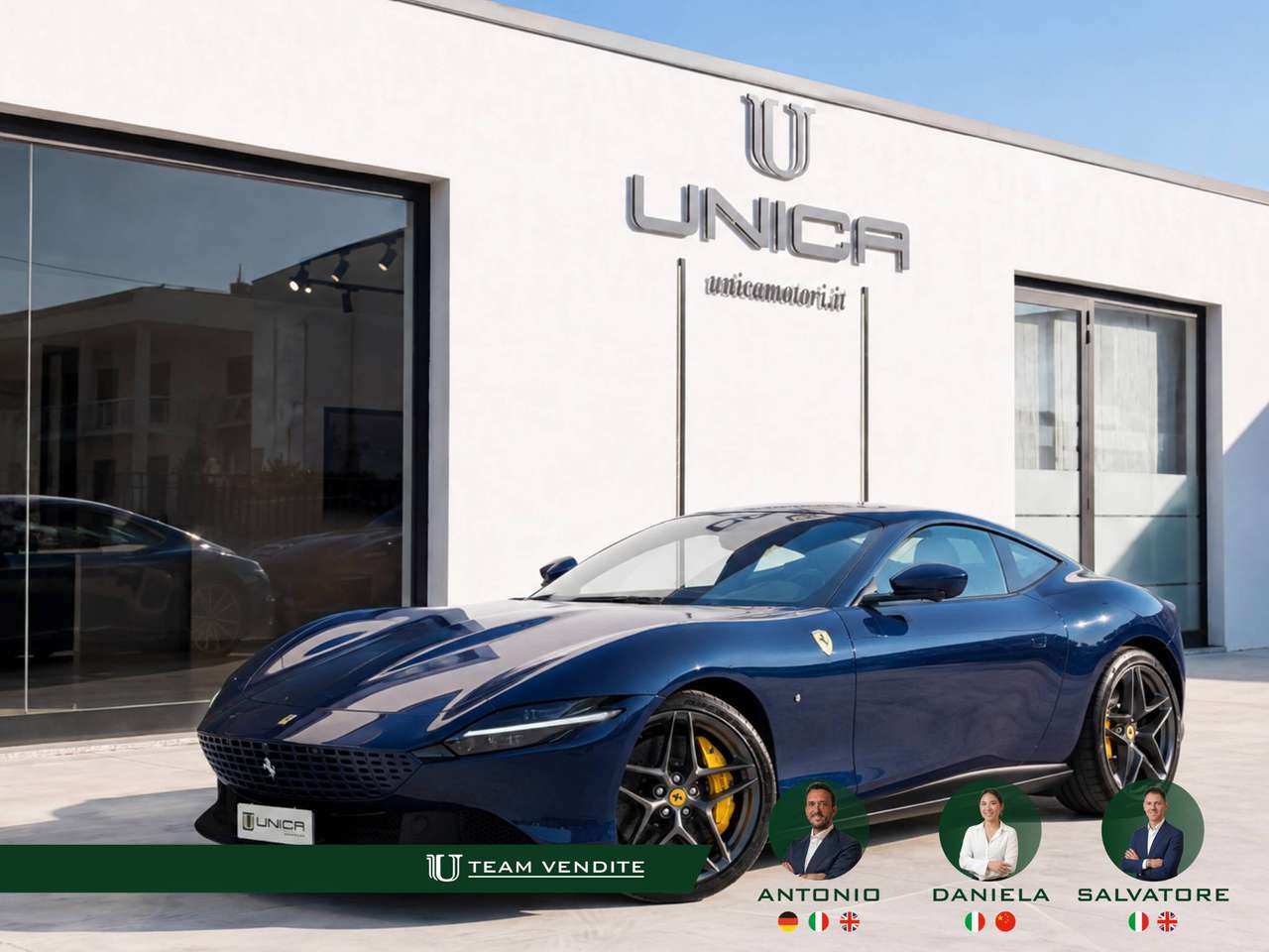 Ferrari Roma COUPE\' 3.9 620 CV F1 DCT UFFICIALE ITALIANA IVA ESPOSTA
