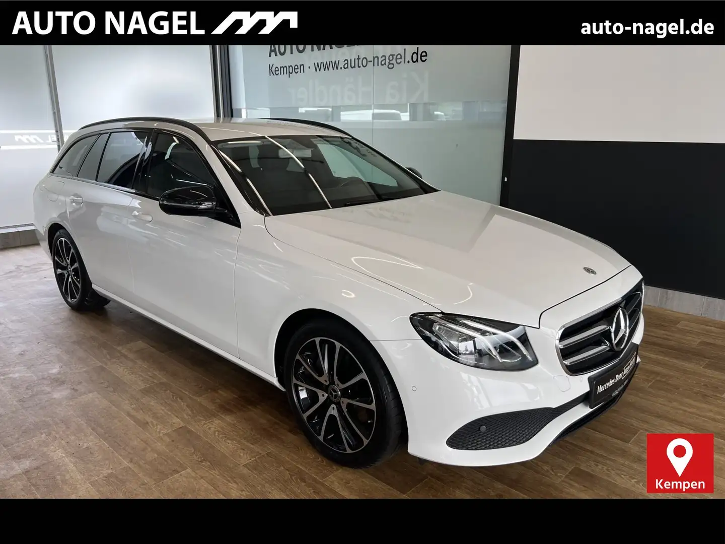Mercedes-Benz E 220 E 220 d T Avantgarde +LED+NAVI+DAB+AHK+Kamera+ Wit - 1