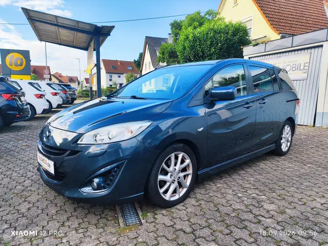 Mazda 5 Mazda 5 Sports-Line 2.0 DISI 150 PS 7-Sitzer Familienvan Standheizung Anhängerkupplung Xenon Tempomat Einparkhilfe
