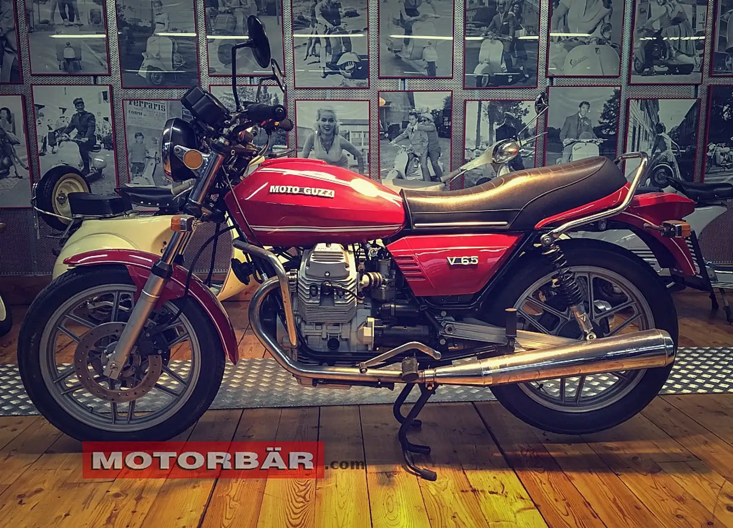 Moto Guzzi V 65 Rot - 1