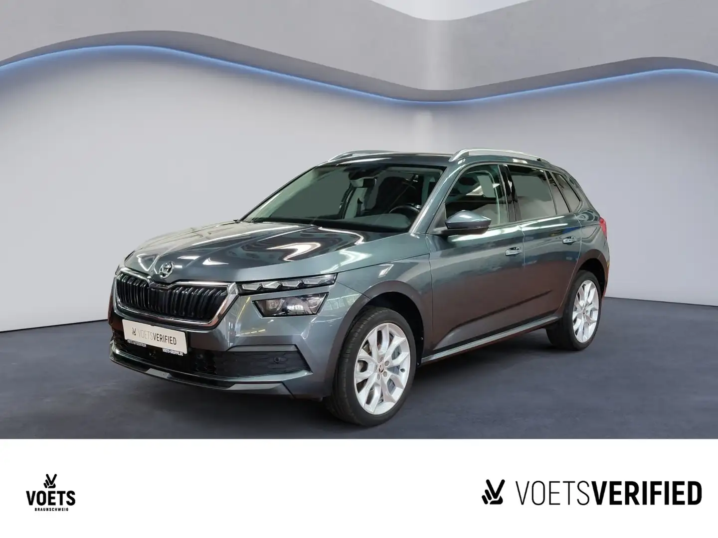 Skoda Kamiq Style 1.0 TSI LED+SHZ+PDC Grijs - 1