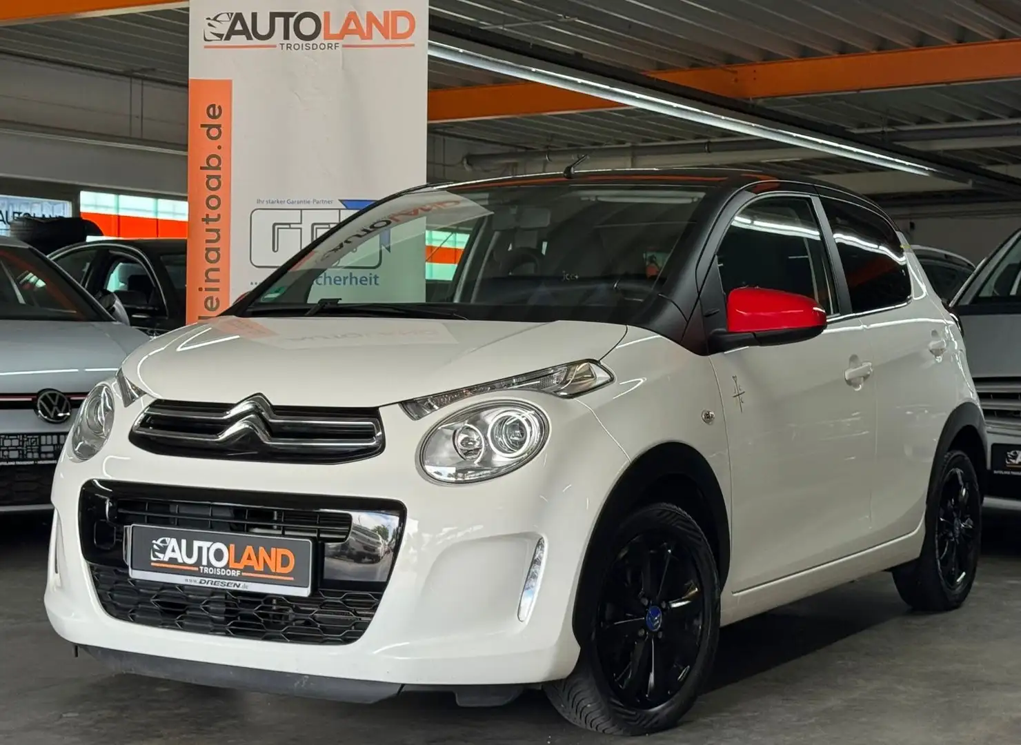 Citroen C1 JCC+1.HAND*KAMERA*SHZG*TEMPO*KLIMAAUTOM* Weiß - 2