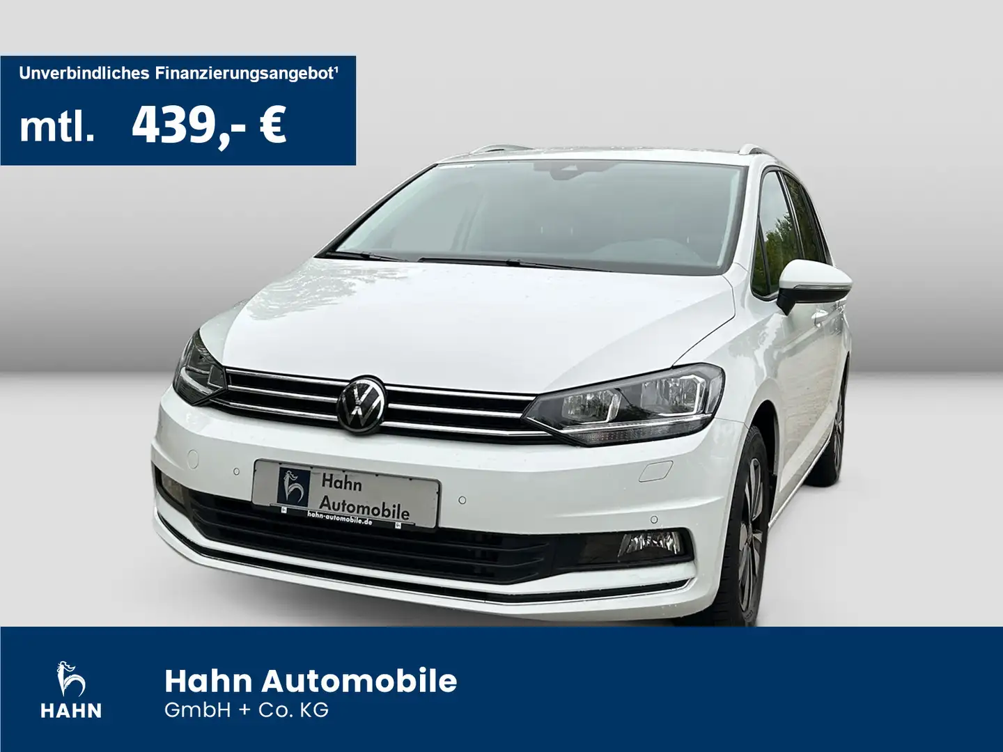 Volkswagen Touran 1.5 TSI Move DSG AHK Kamera Navi ACC App Weiß - 1
