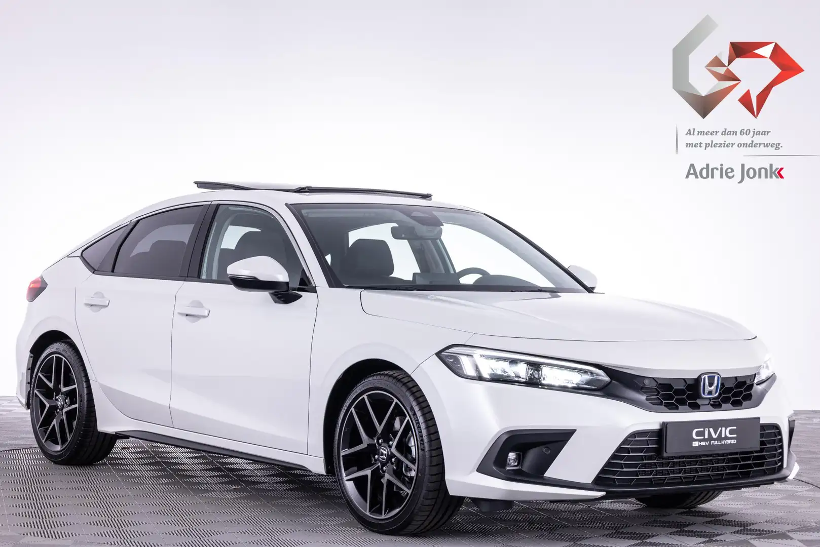 Honda Civic 2.0 e:HEV Advance | NIEUWE AUTO | AUTOMAAT | DIREC Wit - 1