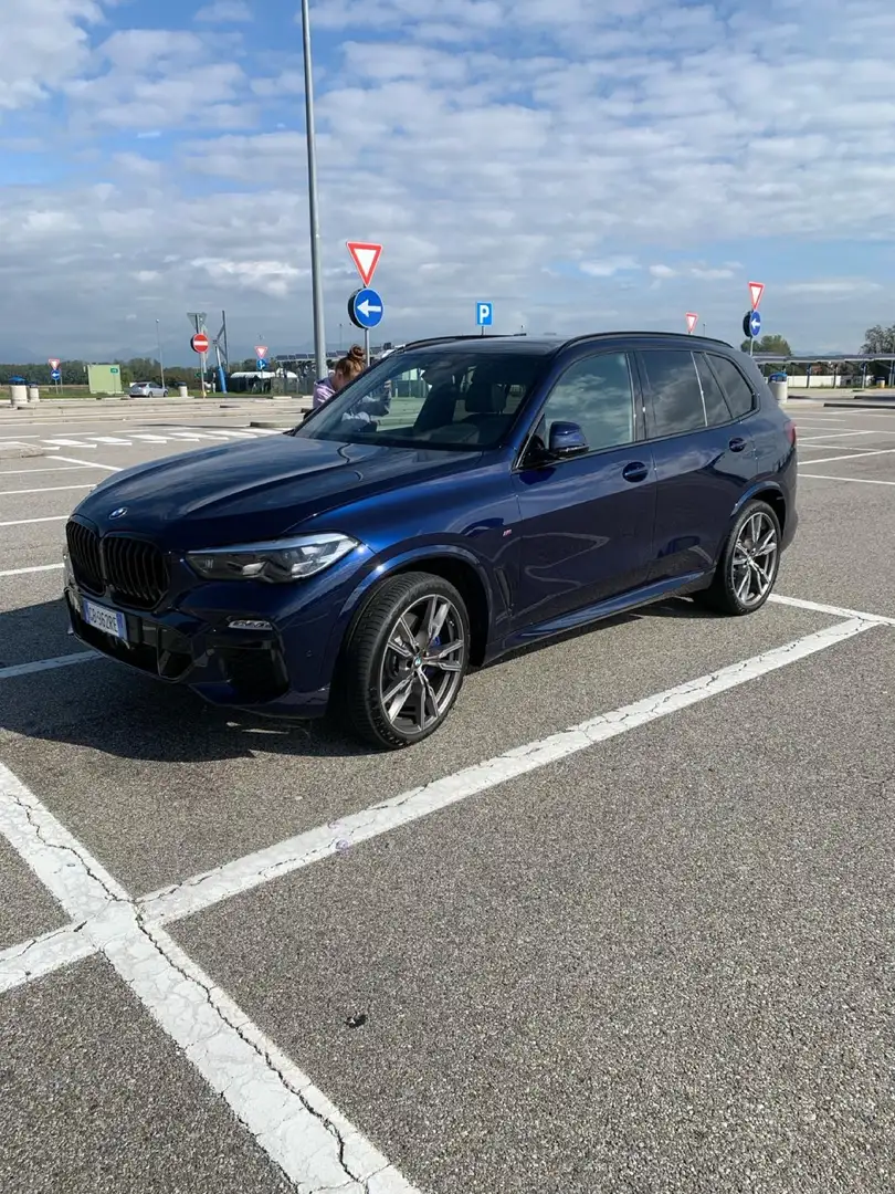 BMW X5 M M50d auto full optional plava - 1