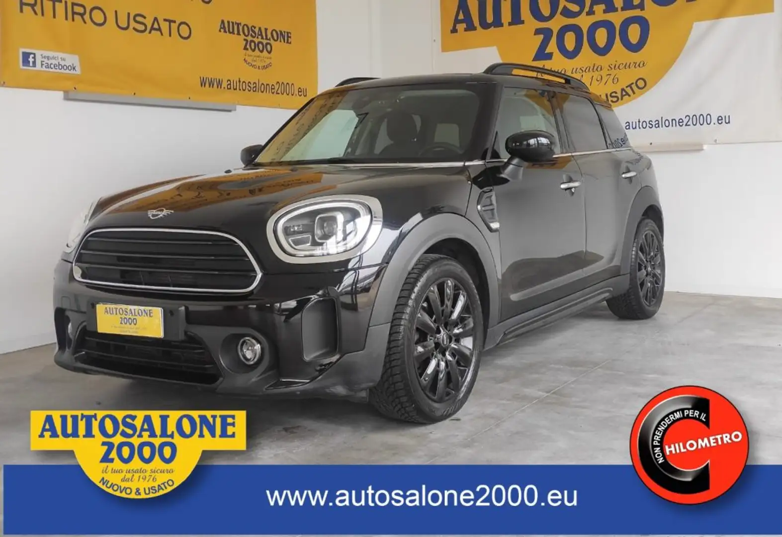 MINI Cooper D Countryman 2.0 Hype ALL4 PORTELLONE ELETTRICO Чорний - 1