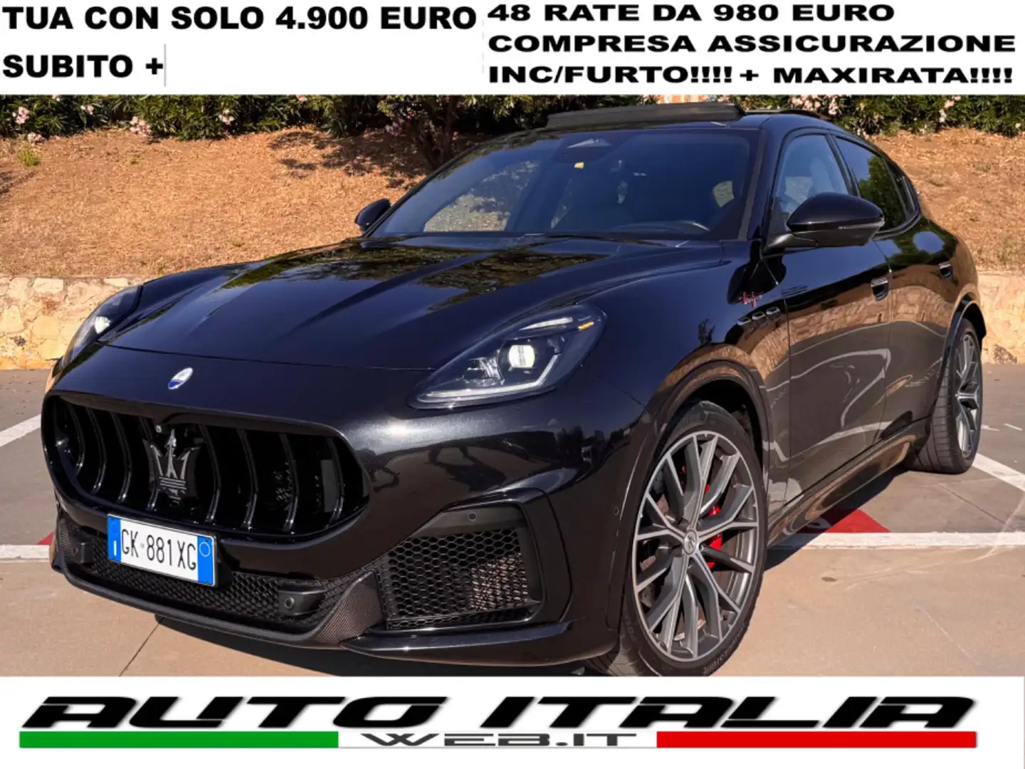 Maserati Grecale V6 530 CV AWD TROFEO FULL TETTO HEADUP 4TELEC360 Nero - 1
