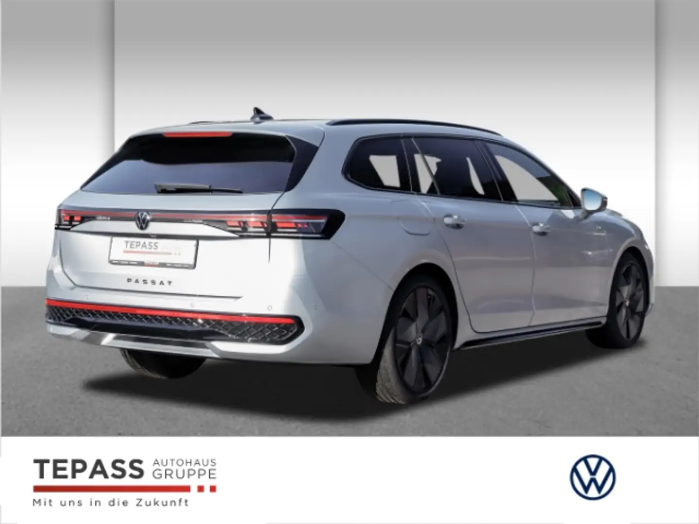 Volkswagen Passat Variant 2.0 TDI R-LINE NAVI STAND PANO Plateado - 2