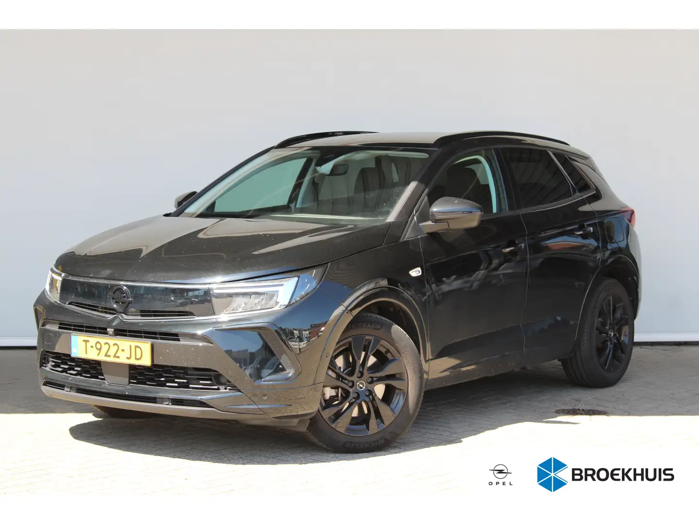 Opel Grandland 1.6 Turbo Hybrid Level 4 | Apple Carplay/Android A Zwart - 1