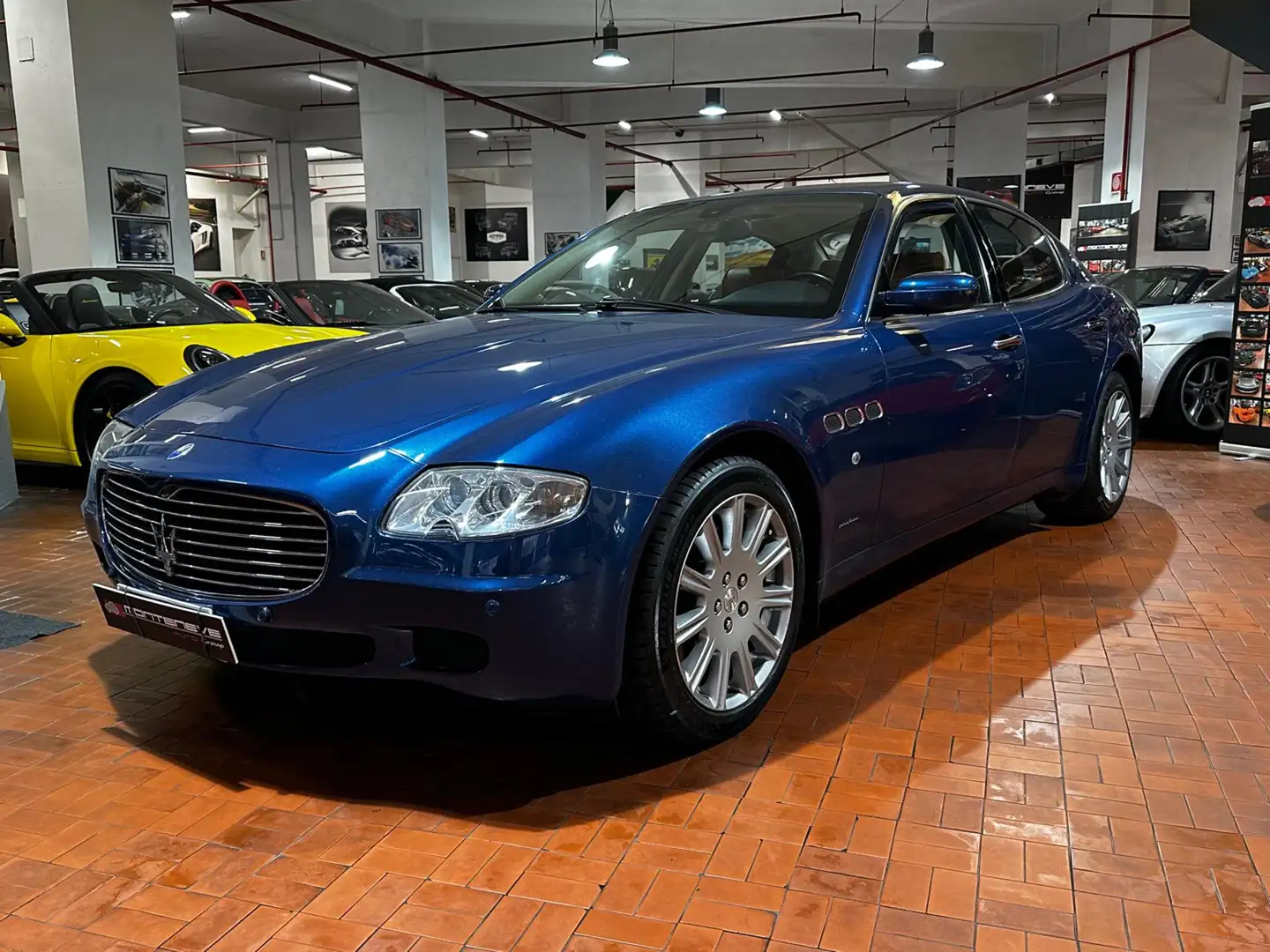 Maserati Quattroporte 4.2 V8 Executive GT -PELLE CUOIO-TAGLIANDI Blau - 1