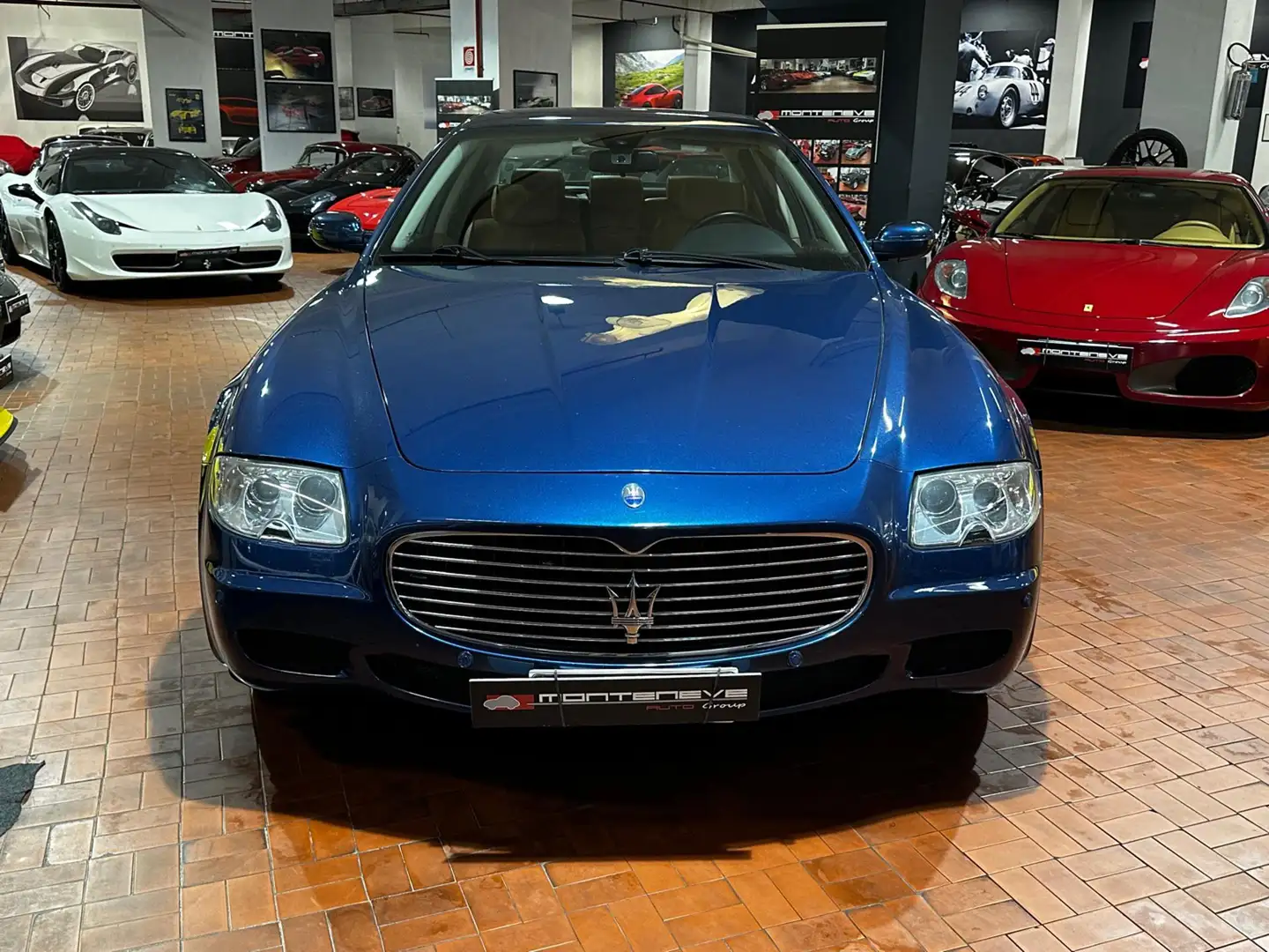 Maserati Quattroporte 4.2 V8 Executive GT -PELLE CUOIO-TAGLIANDI Blau - 2