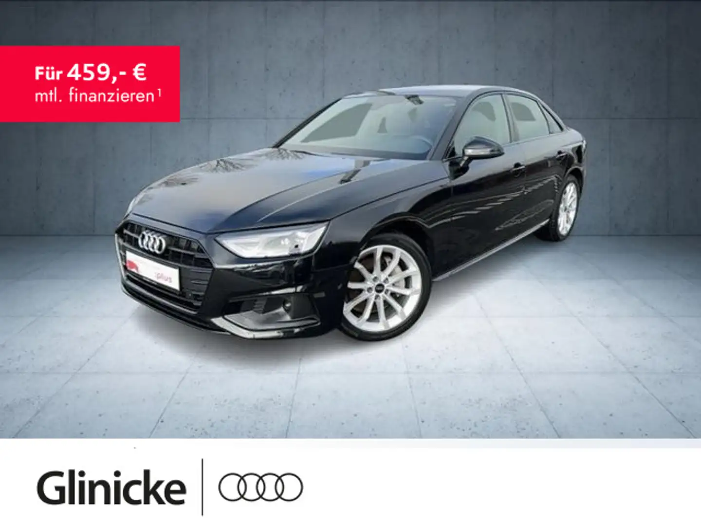 Audi A4 advanced 40 TDI Nav/Kam/ASI/sound/A Schwarz - 1