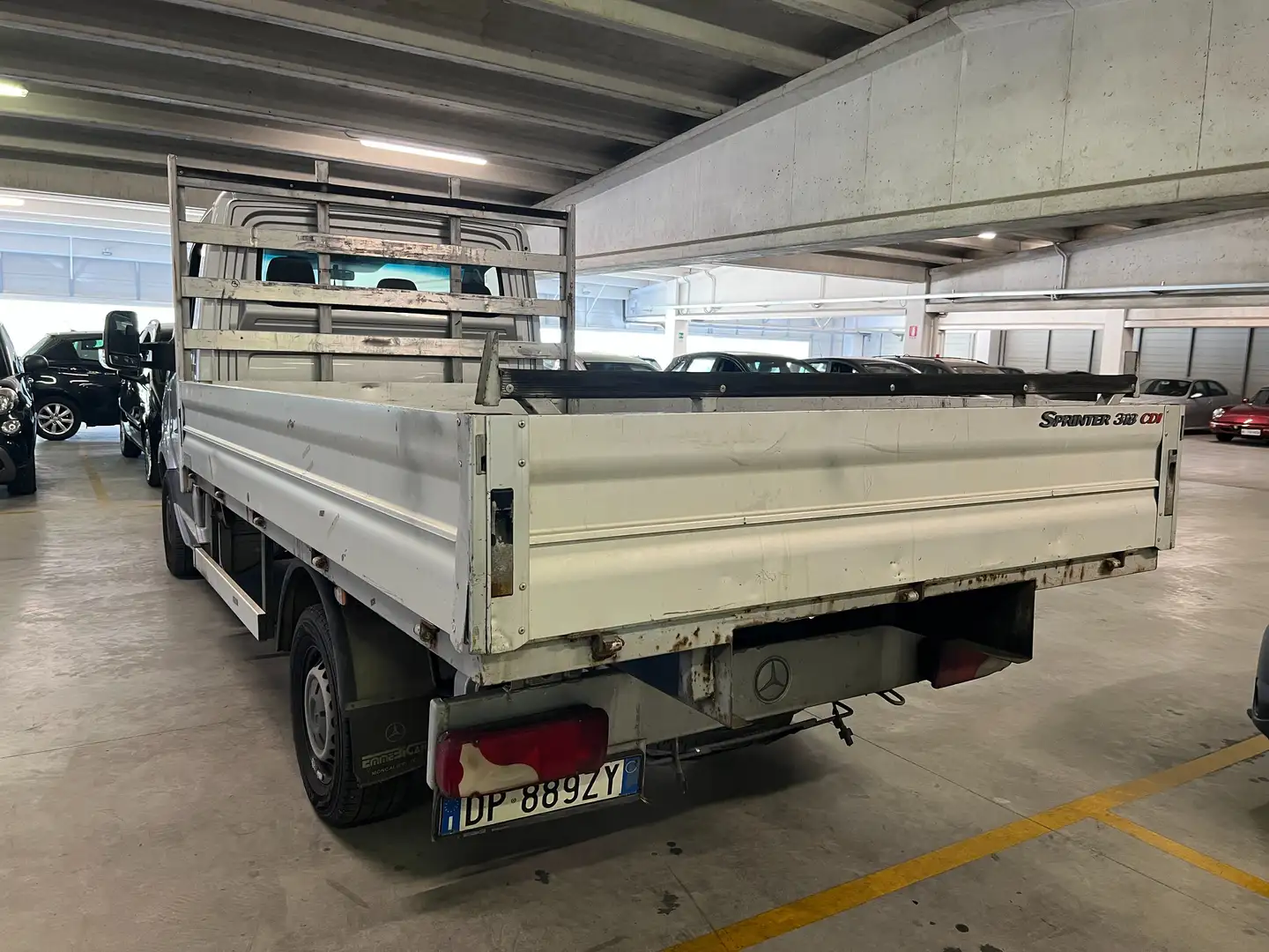 Mercedes-Benz Sprinter 318 CDI T35 Cassone Fisso Zilver - 2
