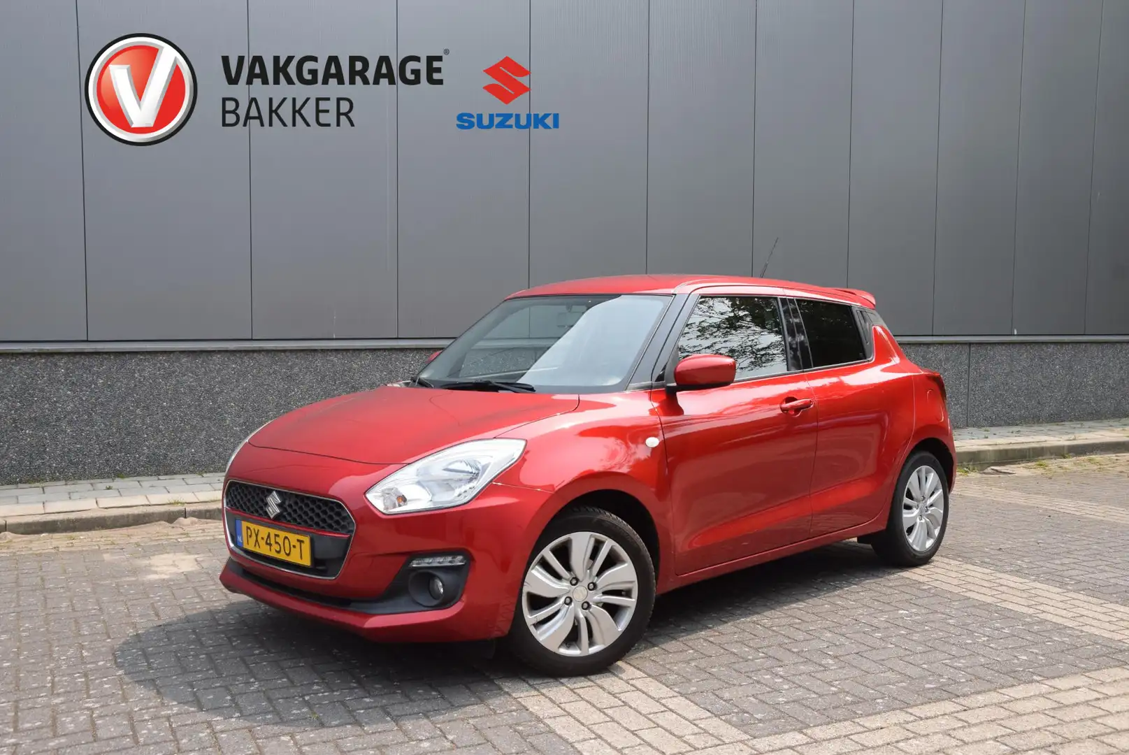 Suzuki Swift 1.0 Select | Dealer onderhouden | Apple carplay/an Rood - 1