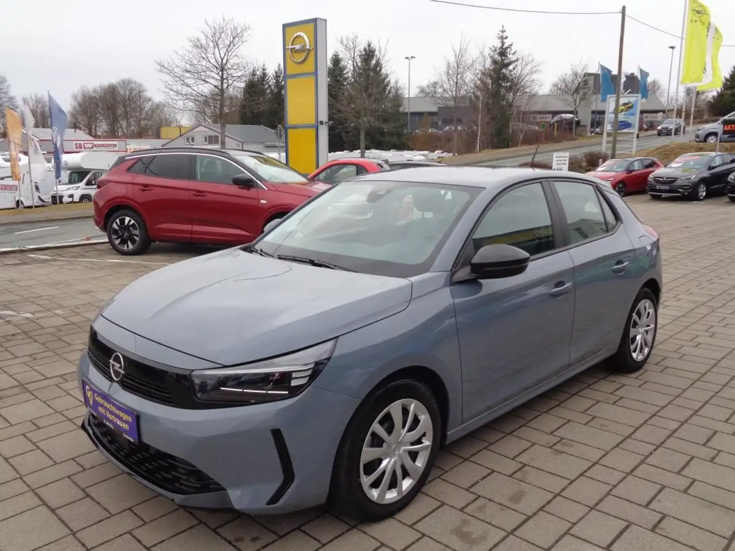 Opel Corsa CORSA 1.2 55 kW 75 PS Klimaanlage, DAB, Sitzheiz Gris - 1