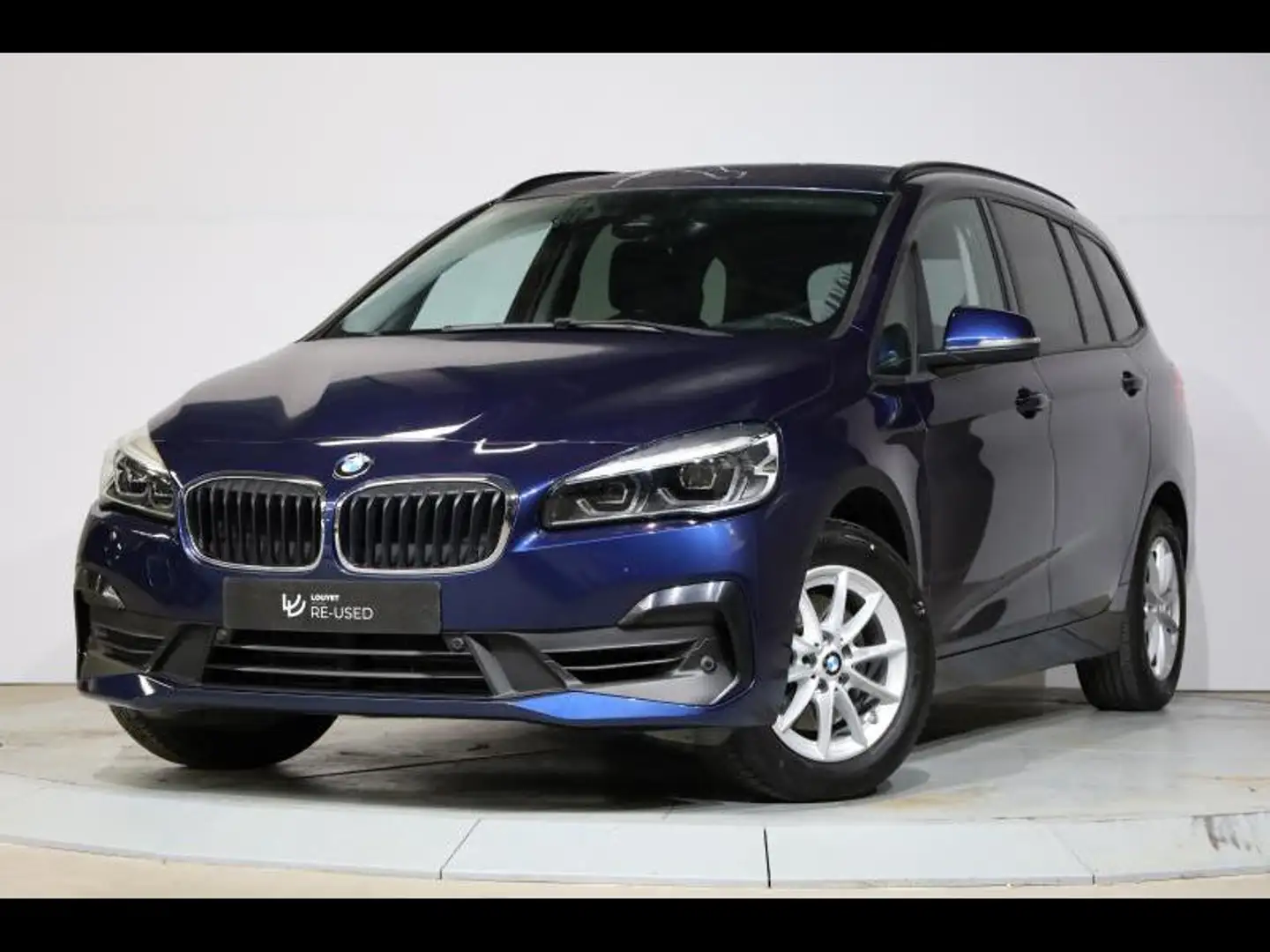 BMW 218 i Gran Tourer Bleu - 2