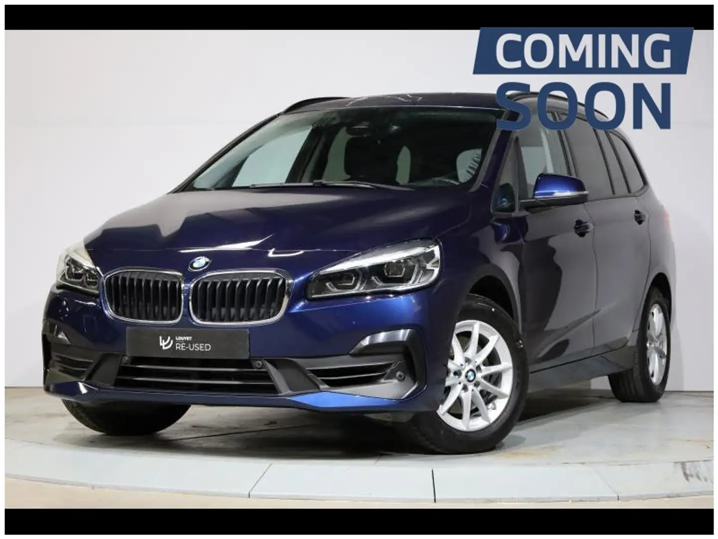 BMW 218 i Gran Tourer Bleu - 1