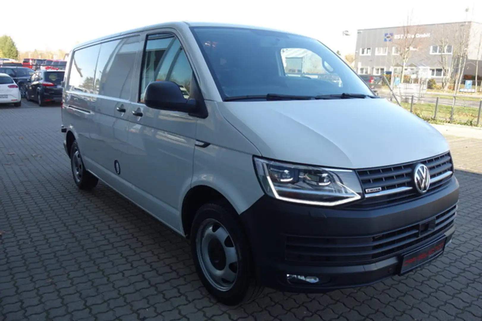 Volkswagen T6 Transporter 2,0 TDI 4Mot Lang LED/STDHZG/AHK Blanc - 2