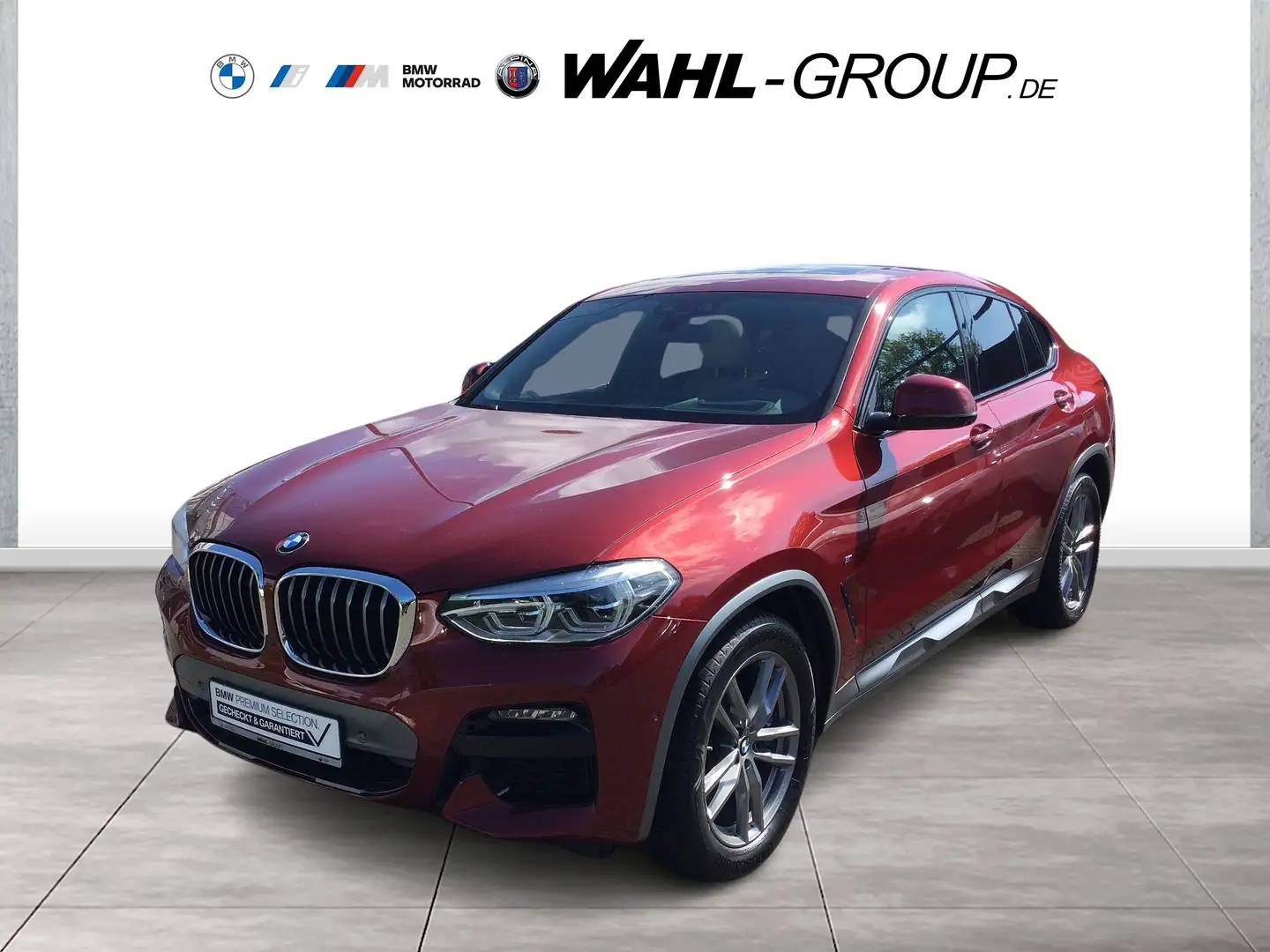 BMW X4 xDrive30d M SPORT X LC PROF HUD AHK PANO LED Red - 1