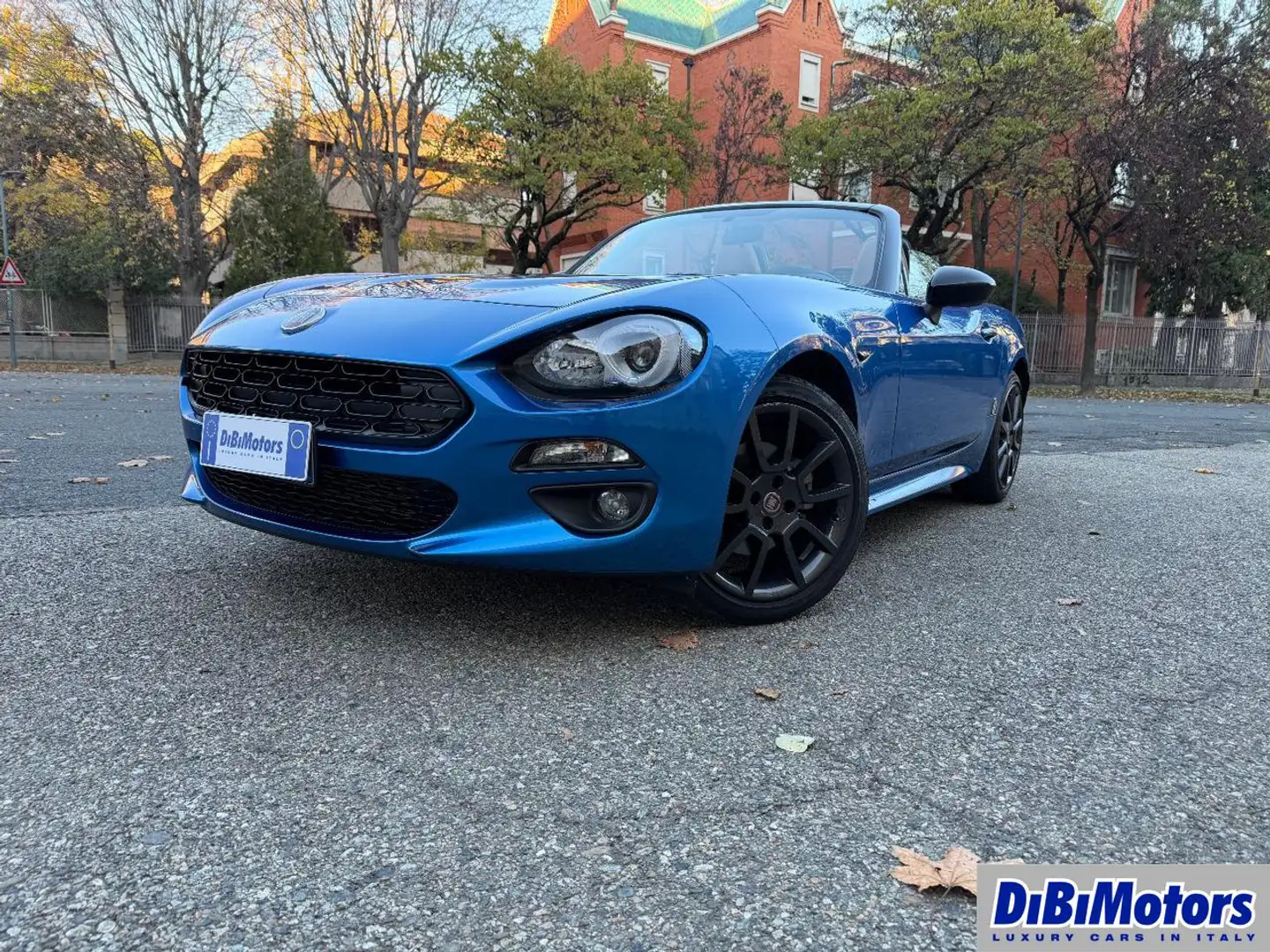 Fiat 124 Spider 1.4 AZZURRO ITALIA MET. PELLE TABACCO KM 36000!! Blu/Azzurro - 1