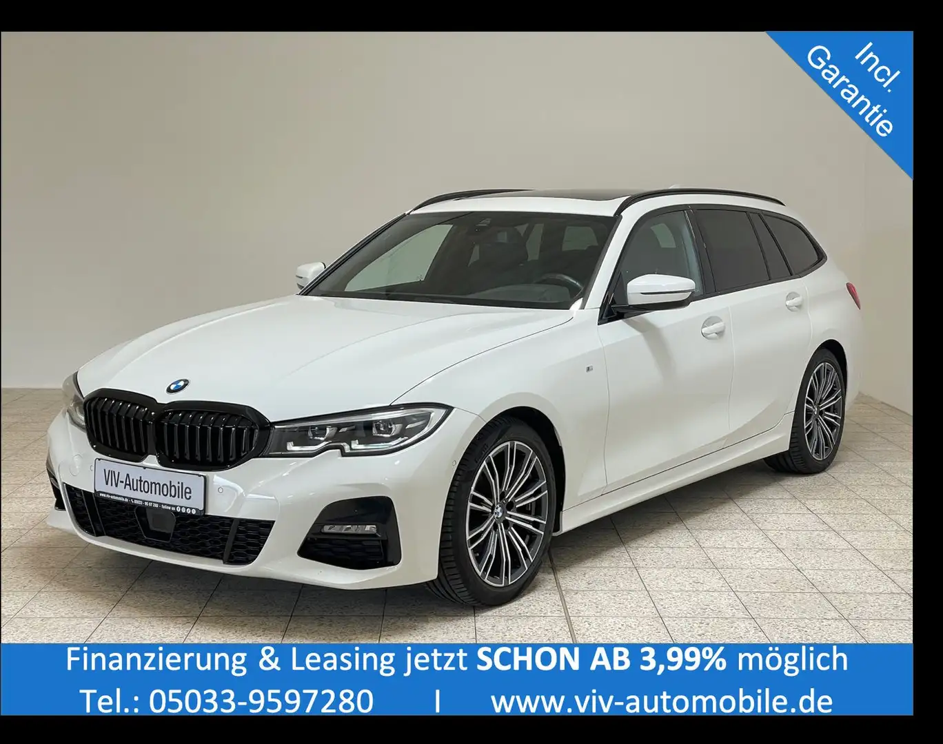 BMW 320 d M Sport M Paket Ad.LED*Panorama*R-CAM* Bianco - 1