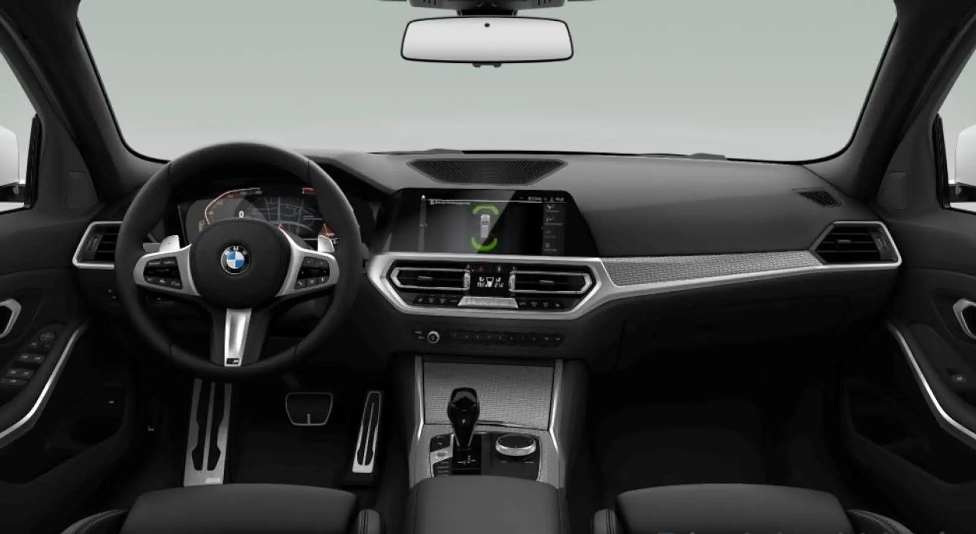 BMW 320 d M Sport M Paket Ad.LED*Panorama*R-CAM* Weiß - 2