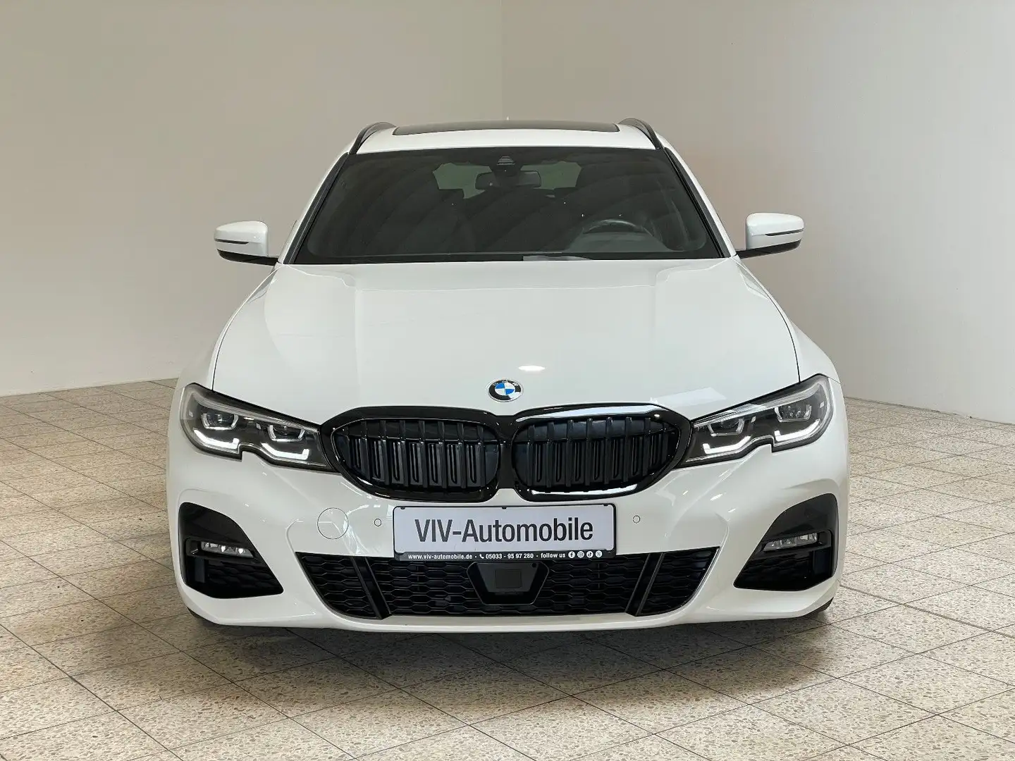 BMW 320 d M Sport M Paket Ad.LED*Panorama*R-CAM* Bianco - 2
