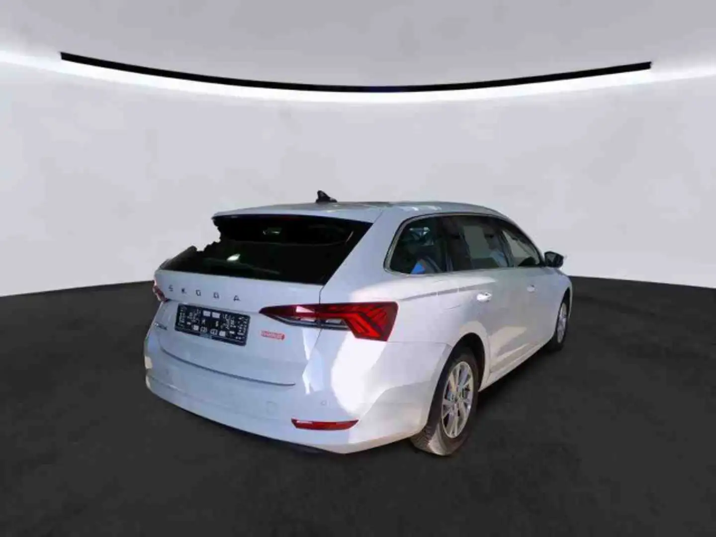 Skoda Octavia Combi 2.0 TDI Style HUD NAVI ACC LED KEY Blanc - 2