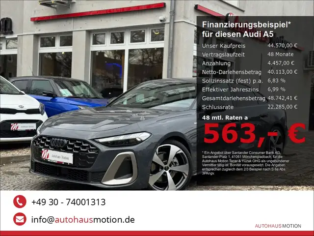 2025 Audi A5 in Grey for sale