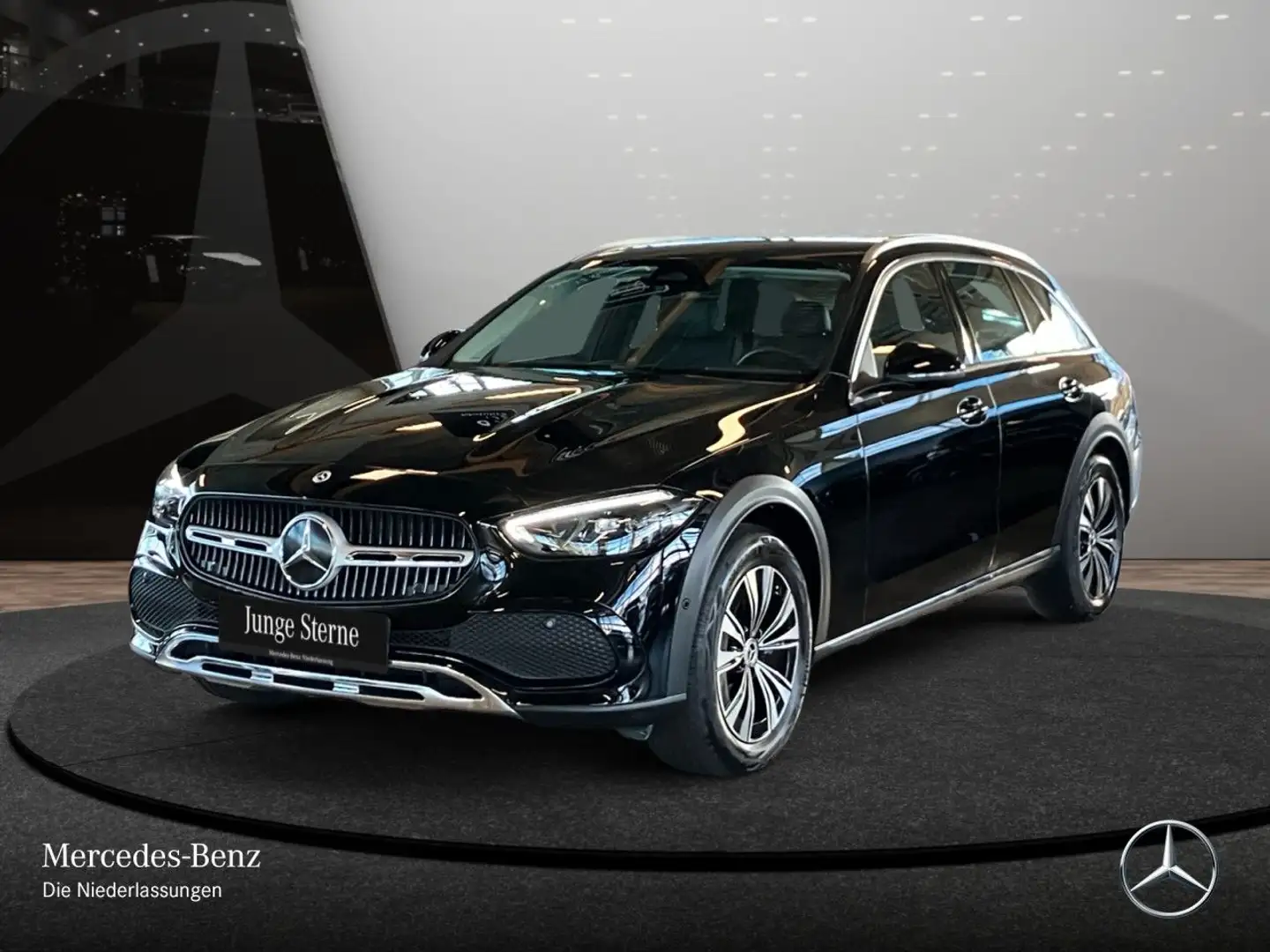 Mercedes-Benz C 220 d T 4M AVANTG+AHK+LED+KAMERA+KEYLESS+9G Noir - 2