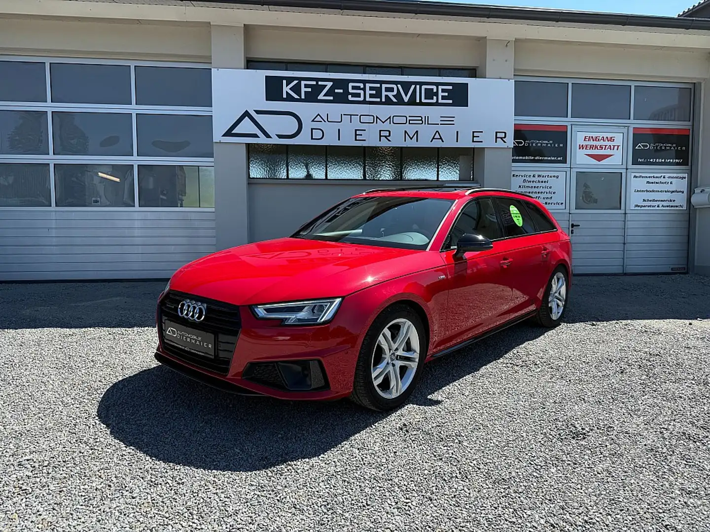 Audi A4 Avant    40 TDI quattro sport Rot - 1