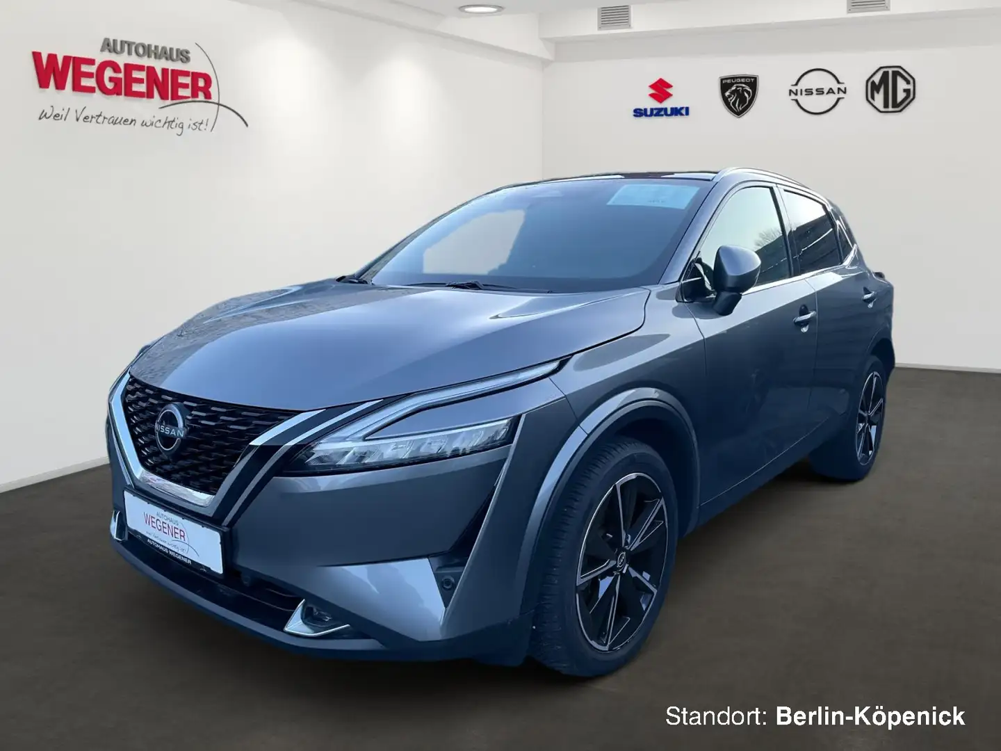 Nissan Qashqai QASHQAI TEKNA+ AT SHZ 360° ALLWETTER Grigio - 1