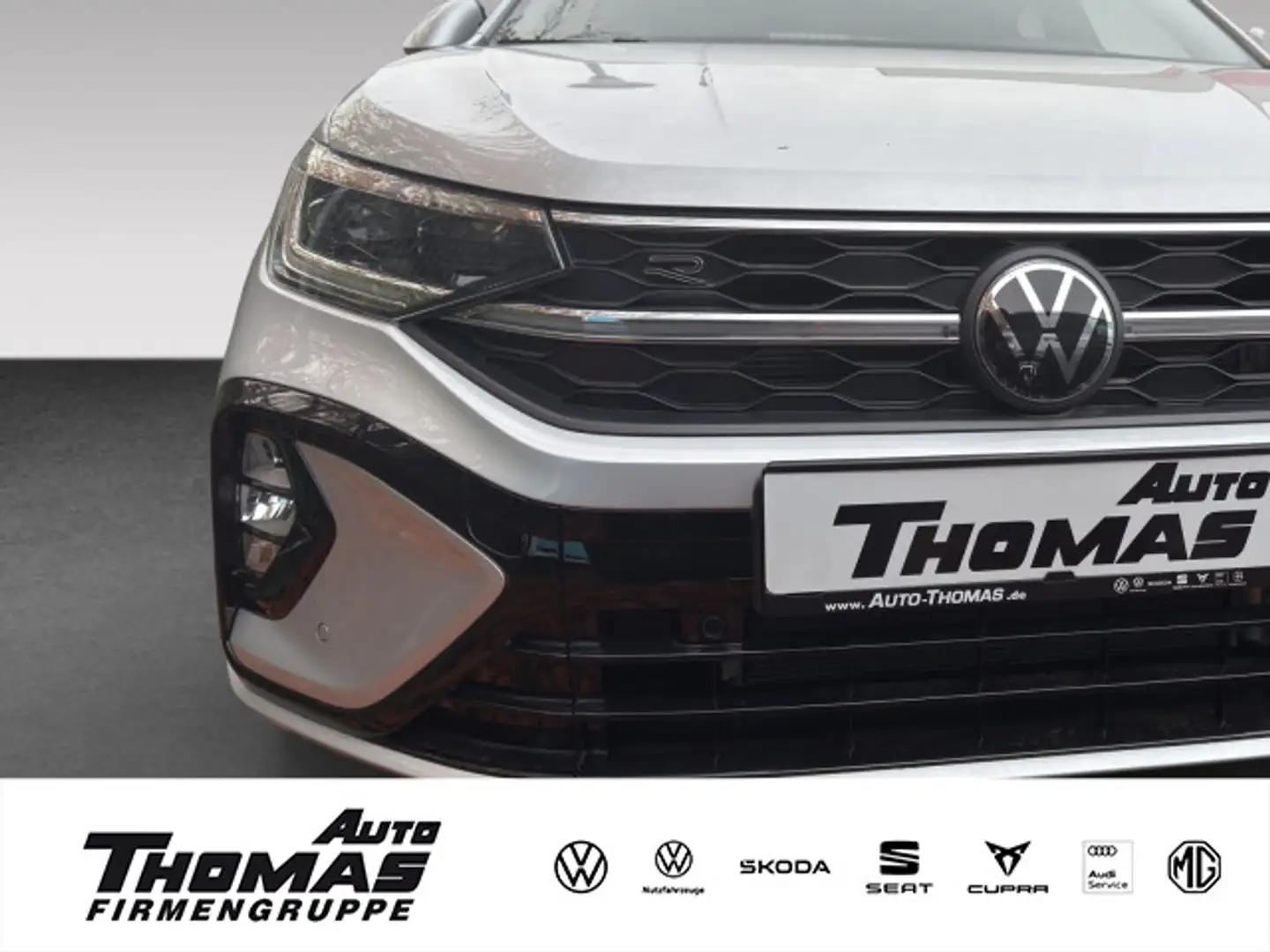 Volkswagen Taigo 1.5 TSI DSG R-Line Klima Pano Keyless Plateado - 1