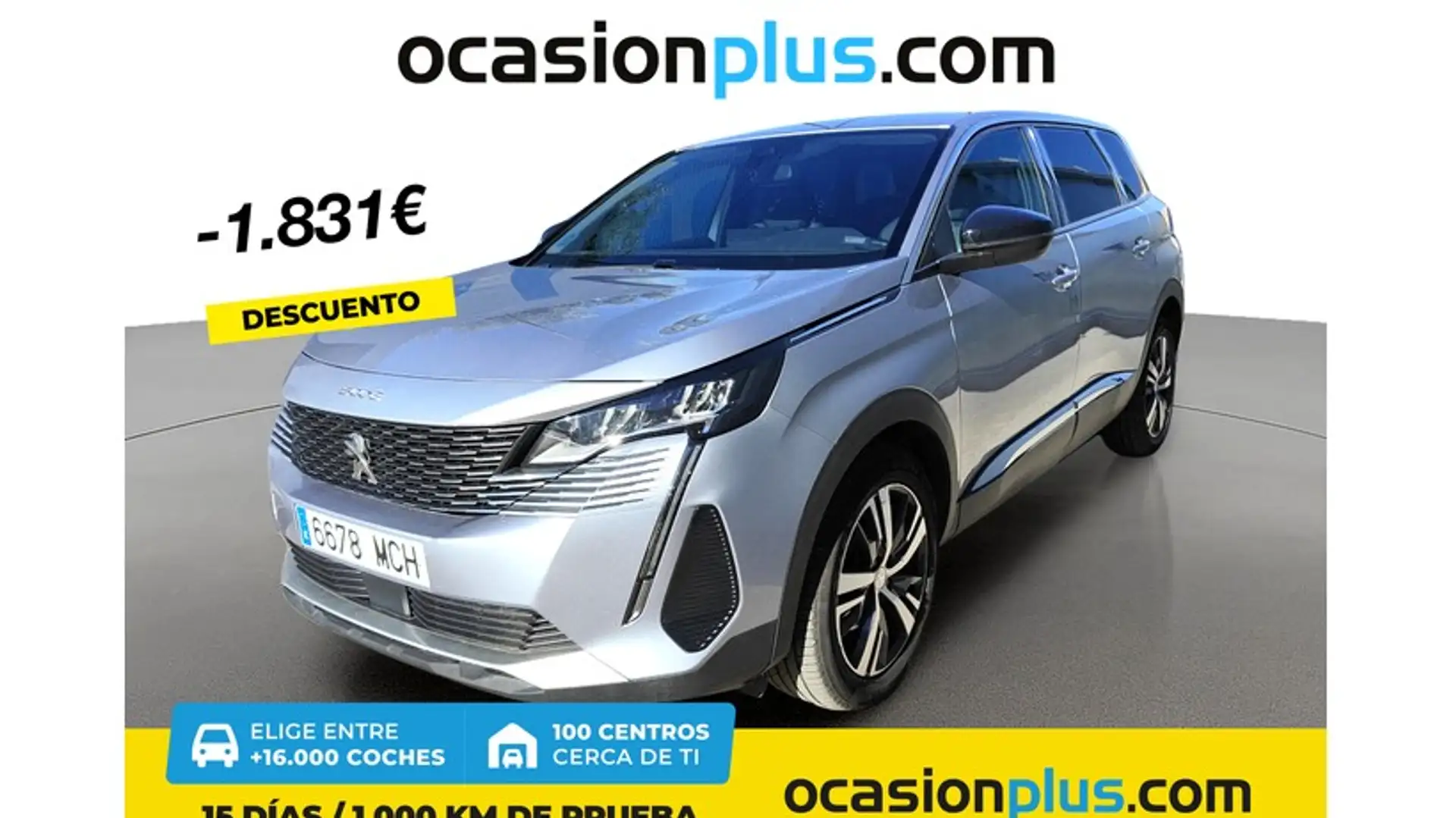 Peugeot 5008 1.2 PureTech S&S Allure 7 pl. 130 Gris - 1
